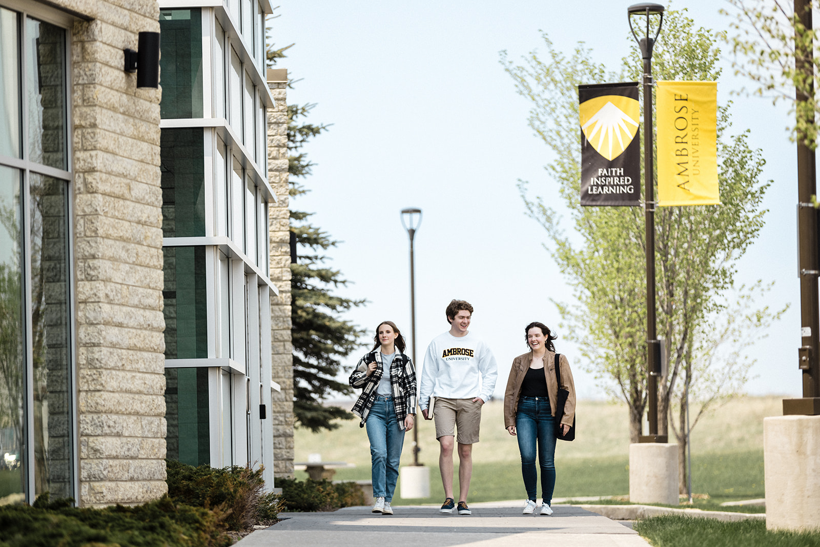 Campus Front Doors side profile 