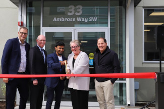 Business Building Opening